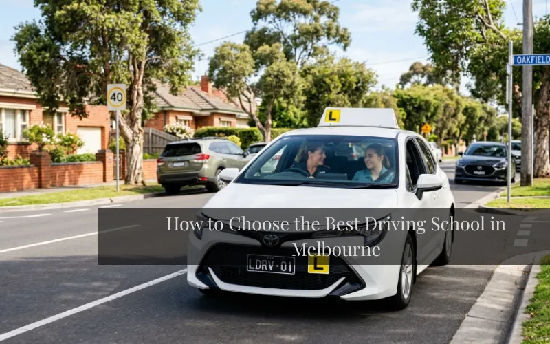 How to Choose the Best Driving School in Melbourne